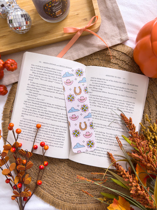 'Cade' Glitter Bookmark