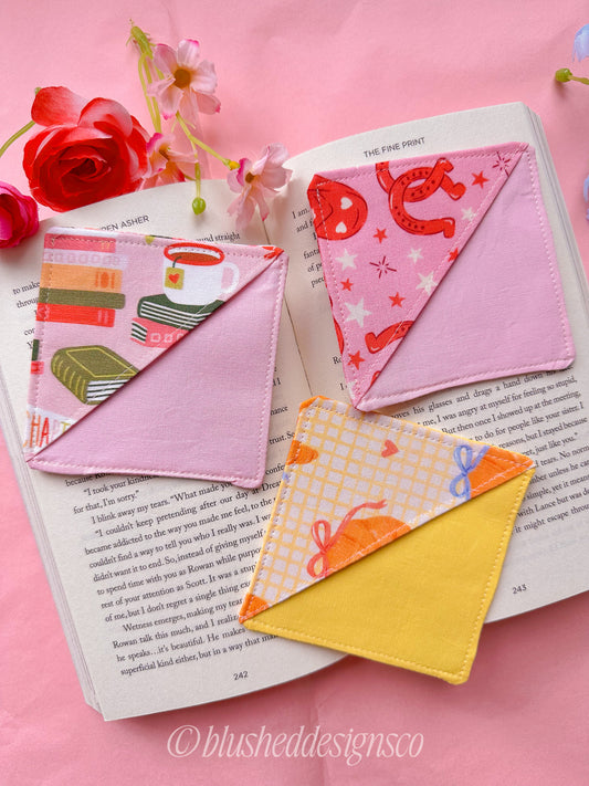 Corner Fabric Bookmark